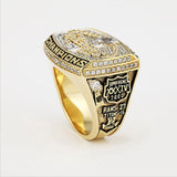 Wholesale 1999 Los Angeles RAMS Replica Super Bowl Copper High Quality Fans world Championship Ring with Gorgeous Wooden Boxes