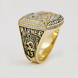 Wholesale 1999 Los Angeles RAMS Replica Super Bowl Copper High Quality Fans world Championship Ring with Gorgeous Wooden Boxes